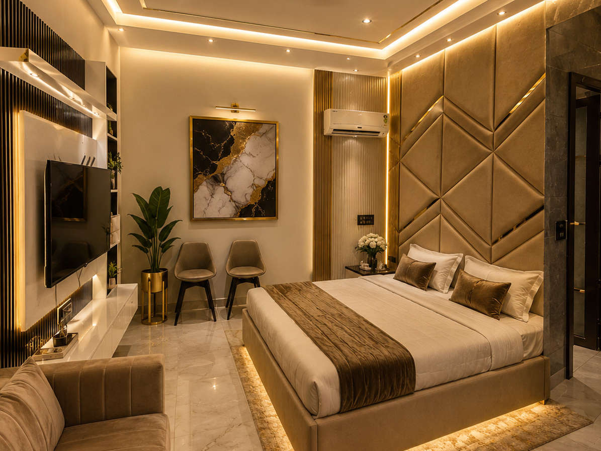 Standard AC Room at JSR Residency Rohini