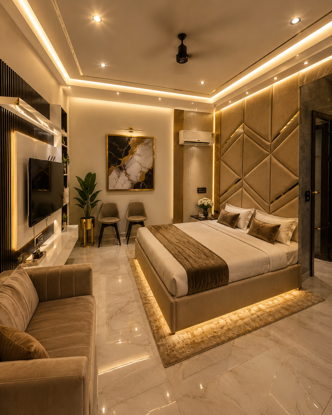 Deluxe Room at JSR Residency